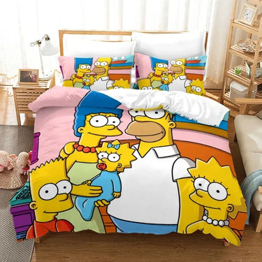 Housse de Couette Les Simpsons Générique
